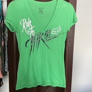 Fox riders co small tee